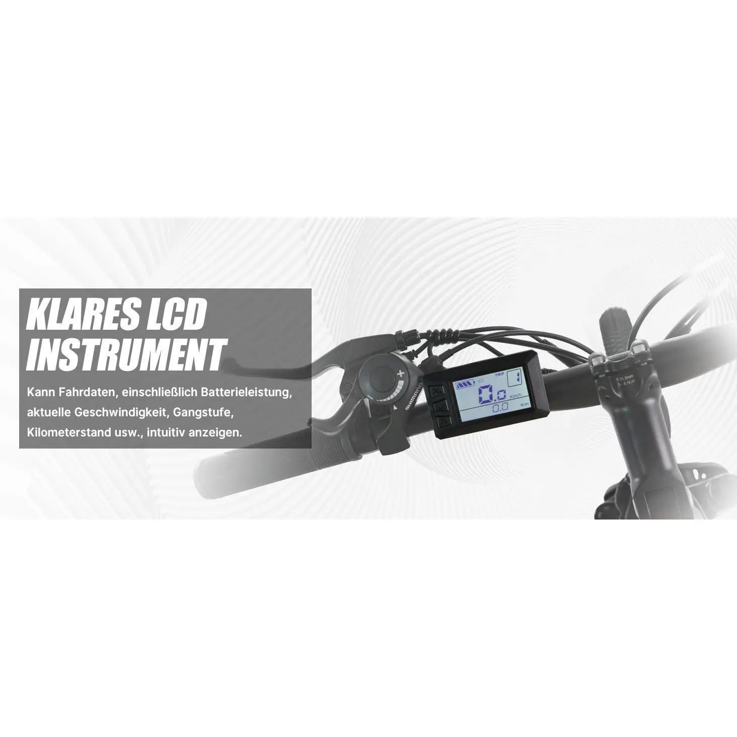 VARUN M26-2 Zoll E-Bike Elektrofahrrad48V 7.8 Ah abnehmbarer Akku E-Mountainbike