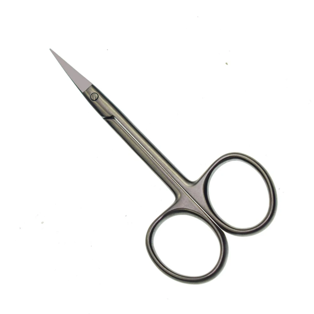 Немецкие сверхтонкие ножницы из нержавеющей стали для маникюра изогнутые кутикулы резки