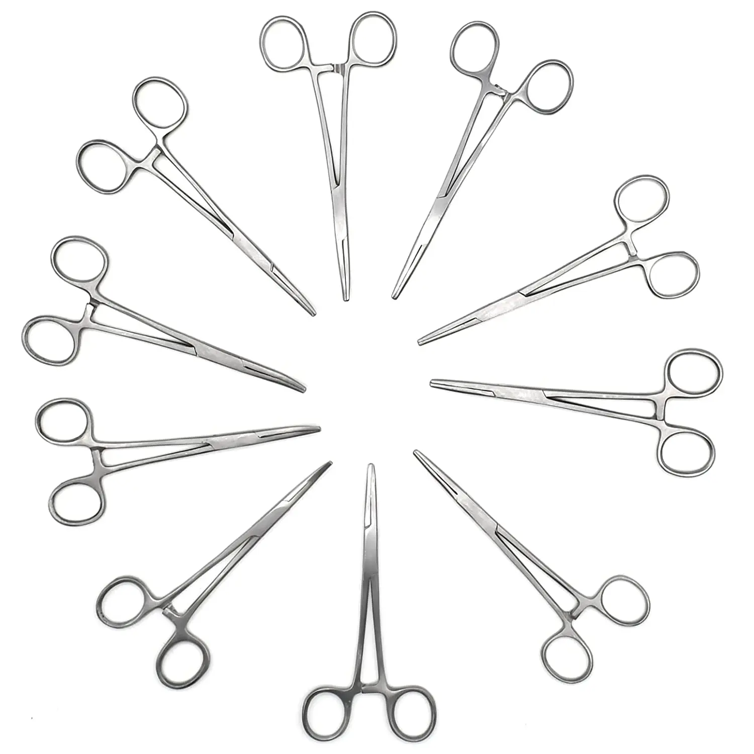 Professional Assorted Kelly Locking Hemostat Forceps 55 Inch Ideal For All Types Of Hobby And 8278