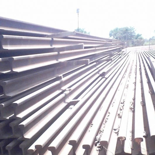 Q235b Crane Rail Iron Profile Processing Train Used Rail Railway Track Railroad Steel Rails Railway Scrap Metal for Building