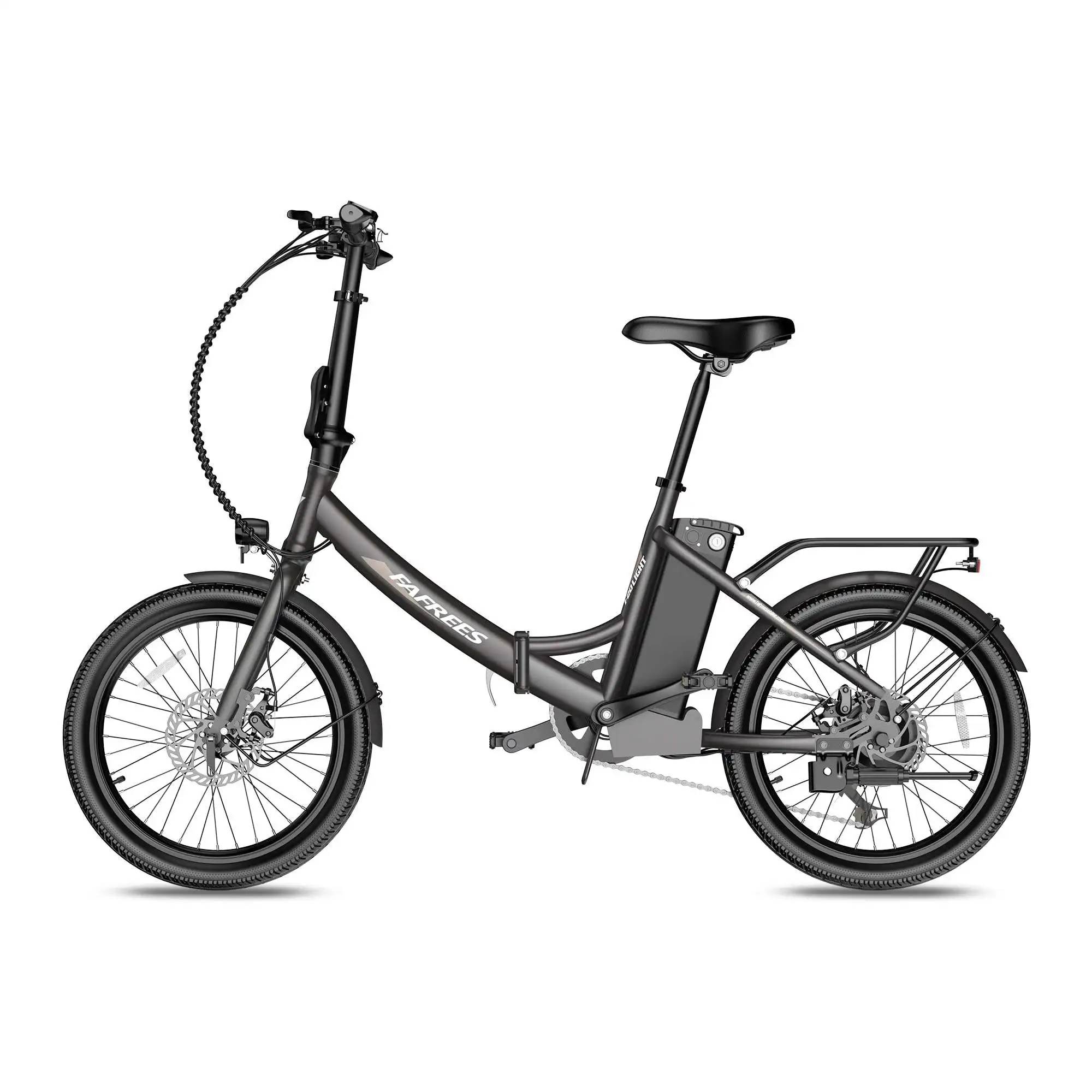 Fafrees F20 Electric City Bike 250W Rear Hub Motor Long Range (60km) High Speed Smart Controller Folding 26 Inch EU Version
