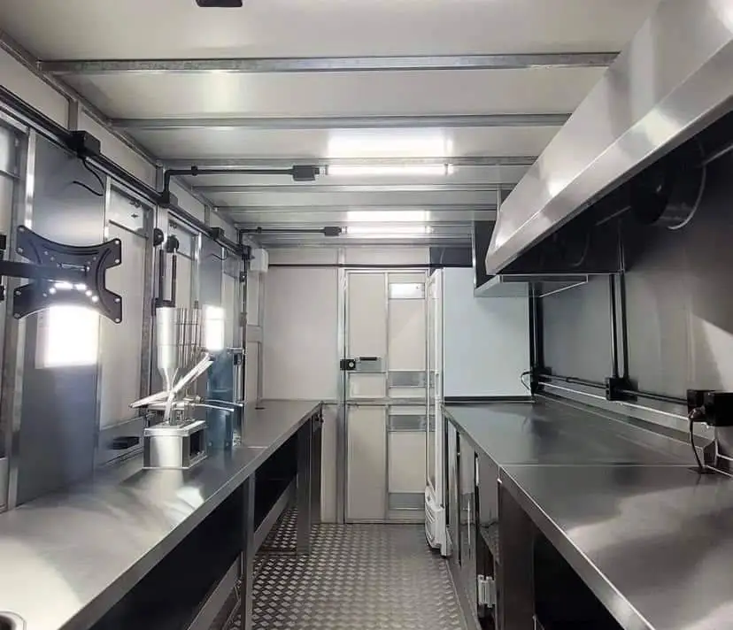 Quality Fully Equipped enclosed mobile food truck trailer for sale $500.00