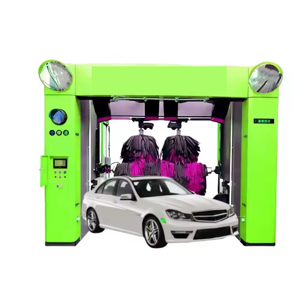 Automatic Touchless Car Wash Machine A-A-T360RD Dual Arm 12kw Fans 18.5kw Water Pump Electric Power Source