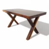 Mesa de comedor 180x80x76 cm Tablero 8 cm