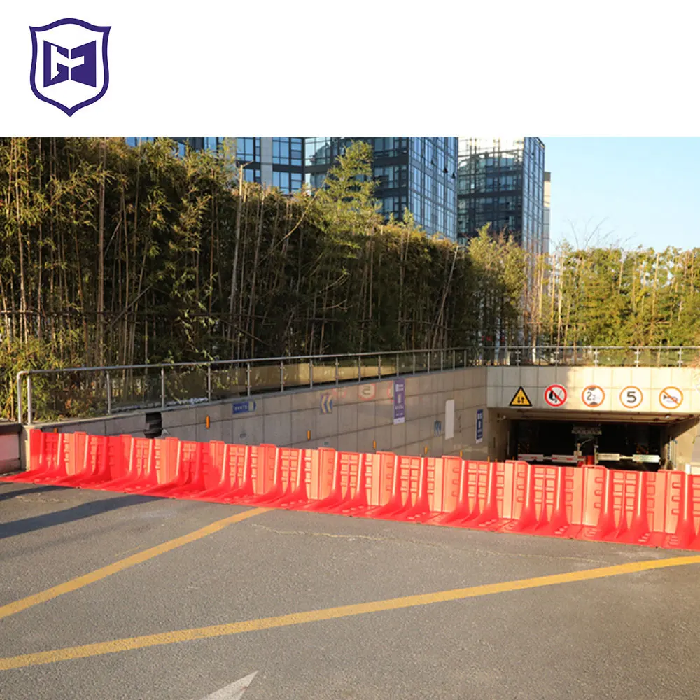 Portable Movable Combination Type Water Diversion Barriers for Flood Protection