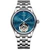 silvery-blue-silvery stainless steel