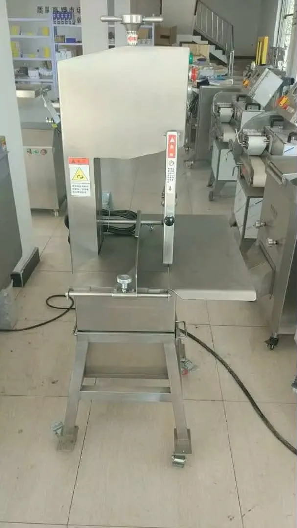 Industrial meat cutting bone saw machine for slaughterhouses, restaurants and food processing companies