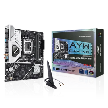 2025 New Released AS-US H810M AYW GAMING WIFI DDR5 6400MT/s PCIe4.0 USB 10Gbps Support WIFI6 LGA1851 CPU Ultra 265K 245K 285K