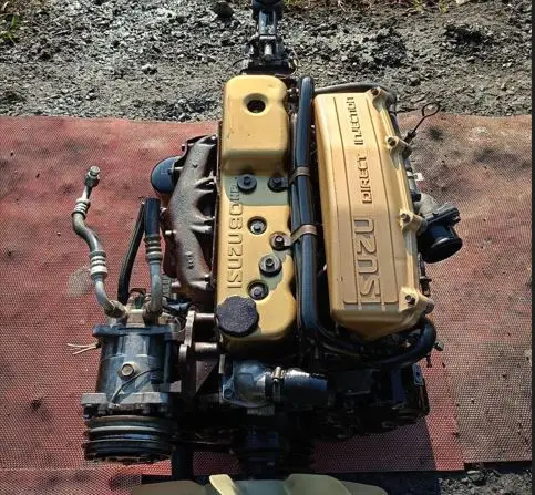 Isuzu Used 4JA1 Diesel Engine Assembly 4 Cylinder for Car Application