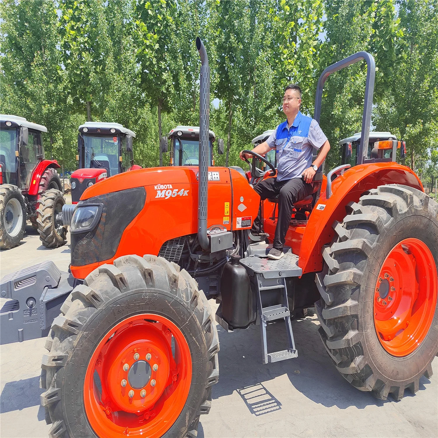 2024 Kubota Tractors M704k,Farm Tractors Fairly Used/ New M704k Cheap ...