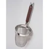 L-0036 Diana Wood Handle Deep Noodle Strainer