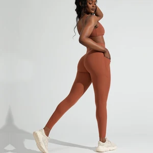 Recycled Fabric Factory Uk Gym Yoga Suit Classic School Workout Fitness Women Sport Wear Clothing Set