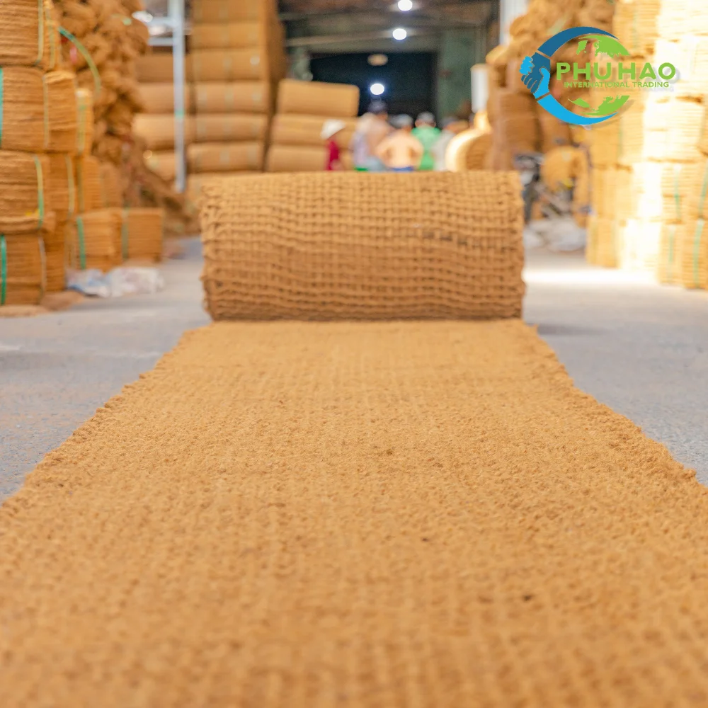 Export Coconut Coir Net: 100% Coconut Fiber Material With High Quality ...