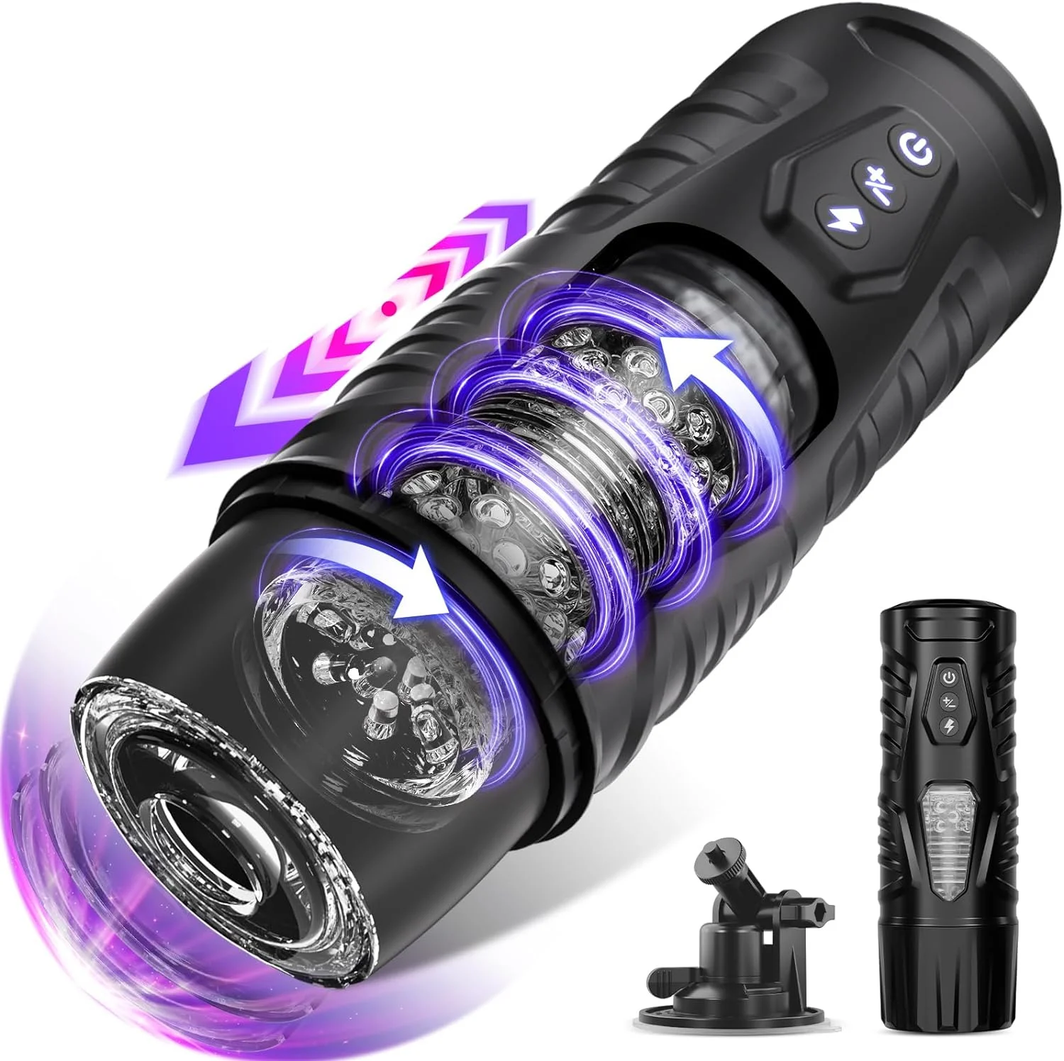 7 Thrusting & 7 Rotating Modes Automatic Male Masturbator Electric Penis Pump Sex Toys for Men 7 Thrusting & 7 Rotating Modes Automatic Male Masturbator Electric Penis Pump Sex Toys for Men