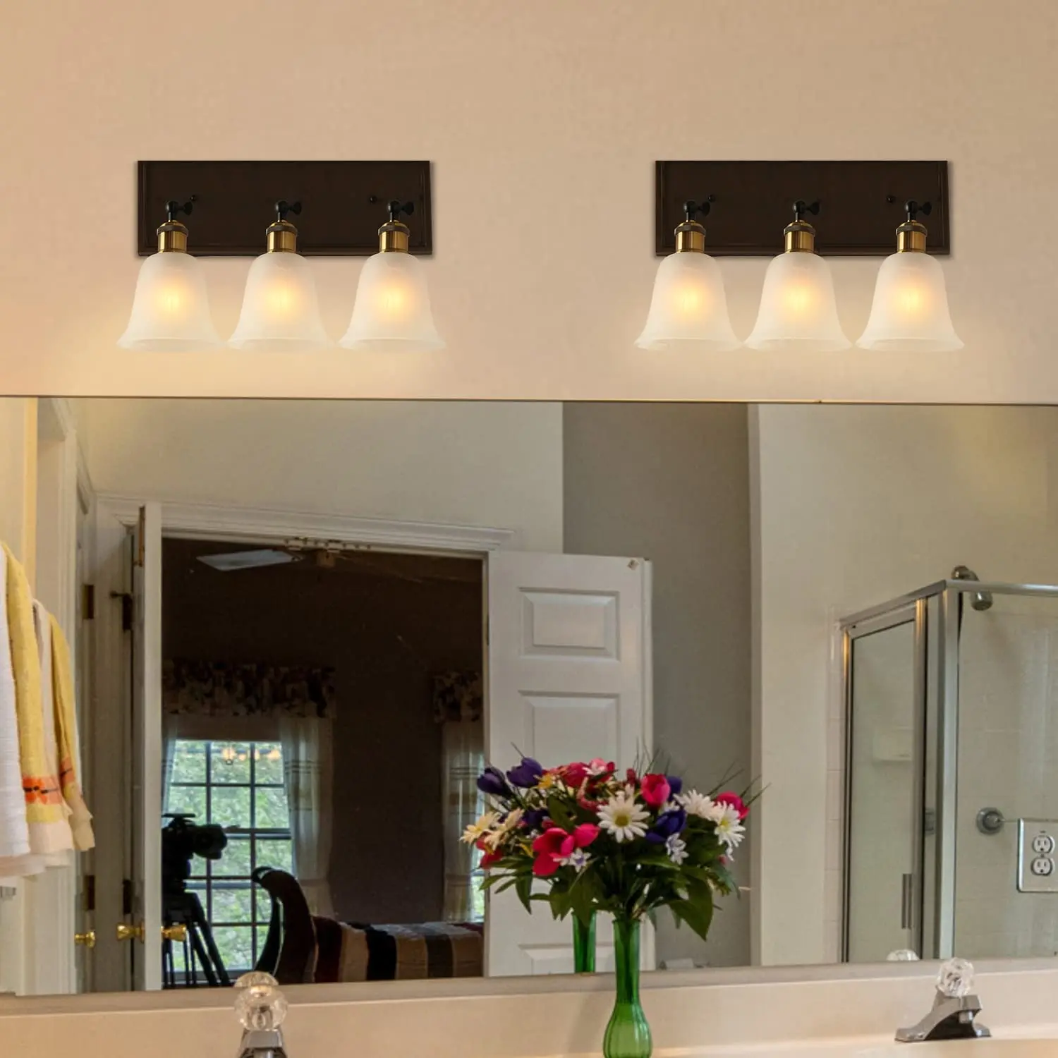 Bell Shaped Alabaster Glass Pendent Bell Light Shade Shaped Alabaster