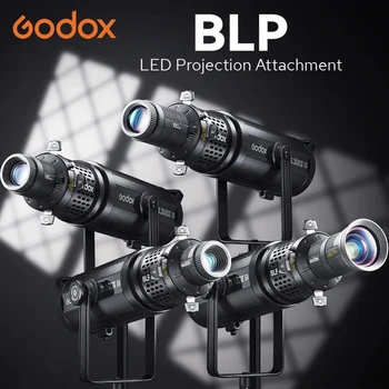Godox BLP LED Spotlight Attachment Bowens Mount Photography Light Condenser Projection Lens Modifier Art Special Effects detail image