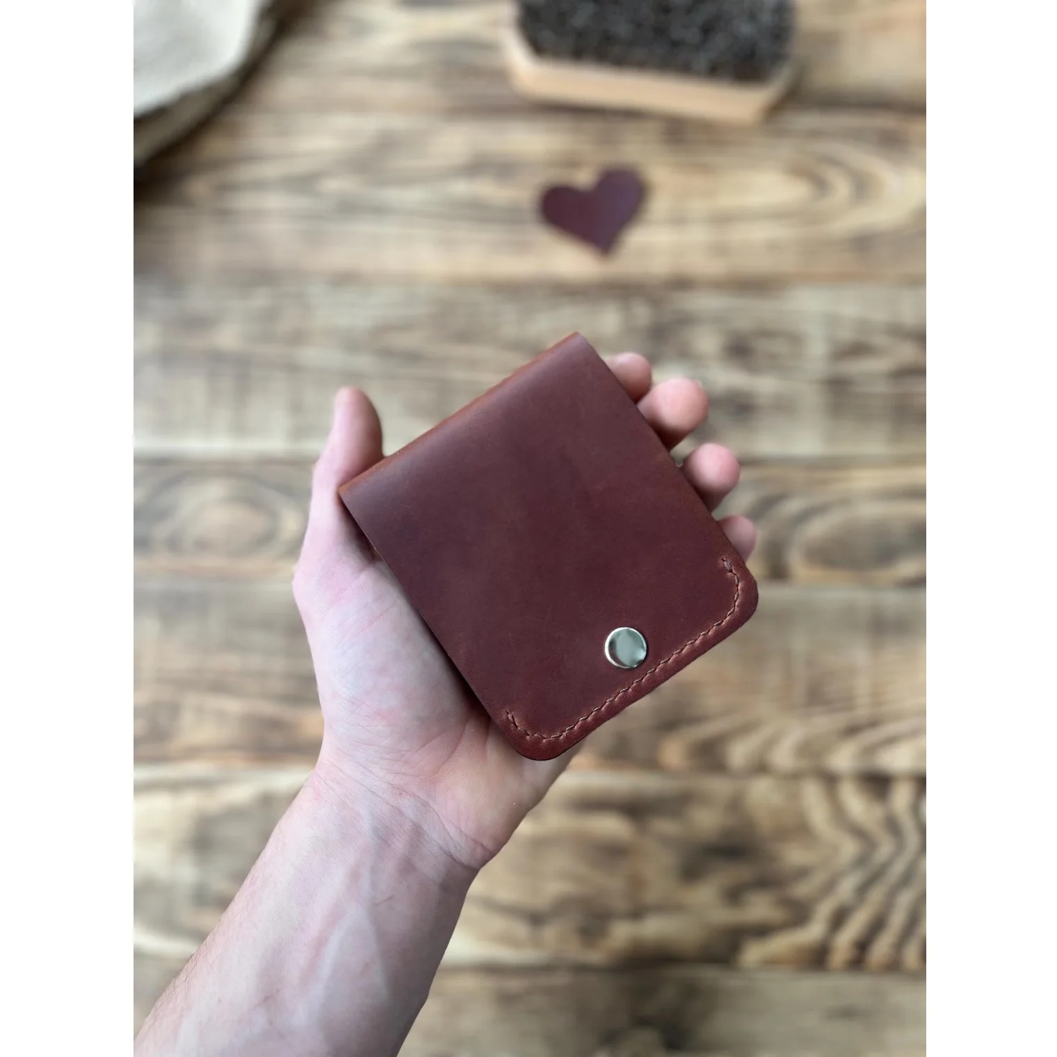 Most Selling Handmade Genuine Leather Wallet with Classic Bifold Design and Smooth Finish for Durability Available for Sale