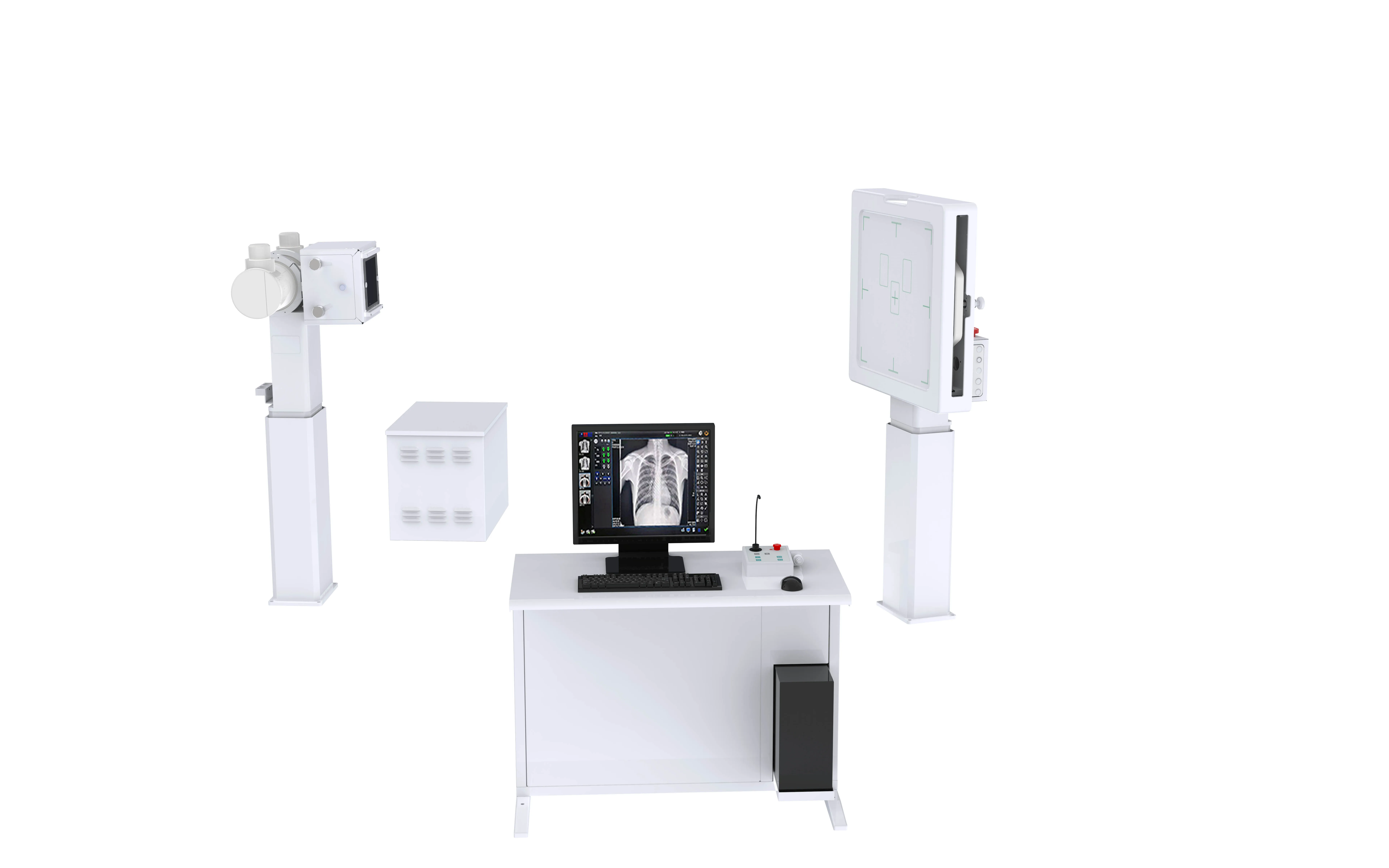 Vehicle-mounted X-ray Photography System X Ray Machine Digital Radiography System for Hospital