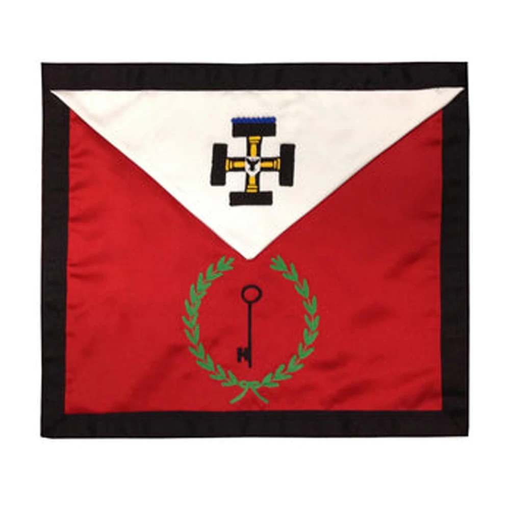 17th Degree Scottish Rite Masonic Apron [maroon & Gold] Buy Masonic