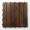 Black 6-slat