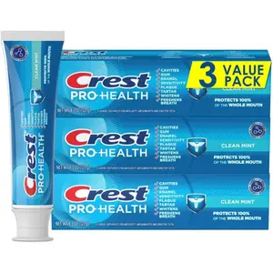 Crest 8.2 Ounce Regular Paste Toothpaste with Fluoride for Effective Cavity Protection