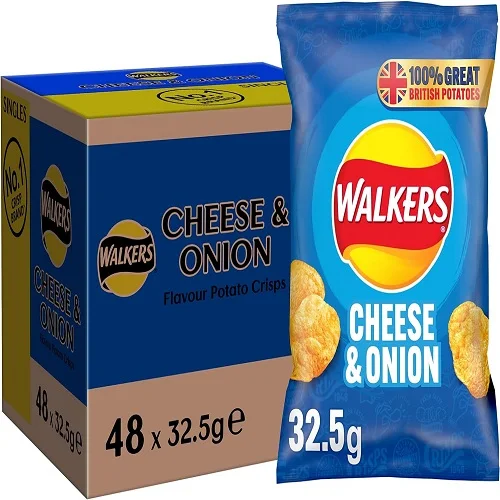 Walkers Crisps American Cheeseburger - Buy Walkers Crisps Beef & Onion 