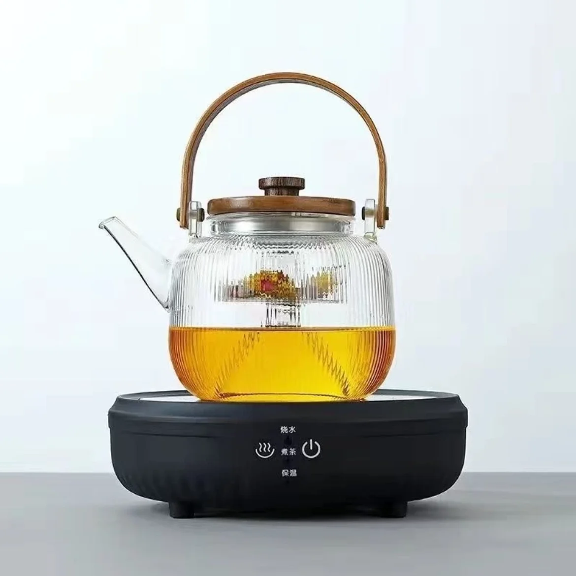 220V Tea Maker Electric Stove Mini Hot Plate Stove Tea Oven Hotpot Tea Pot  Water Heater Boiler Milk Heating