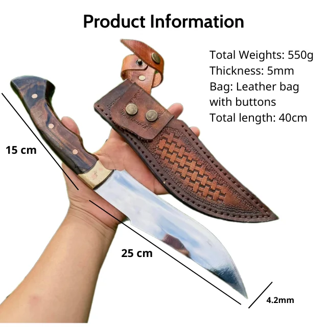 Vietnamese Knife Moc Nhien Outdoor Survival Camping Knife Butcher