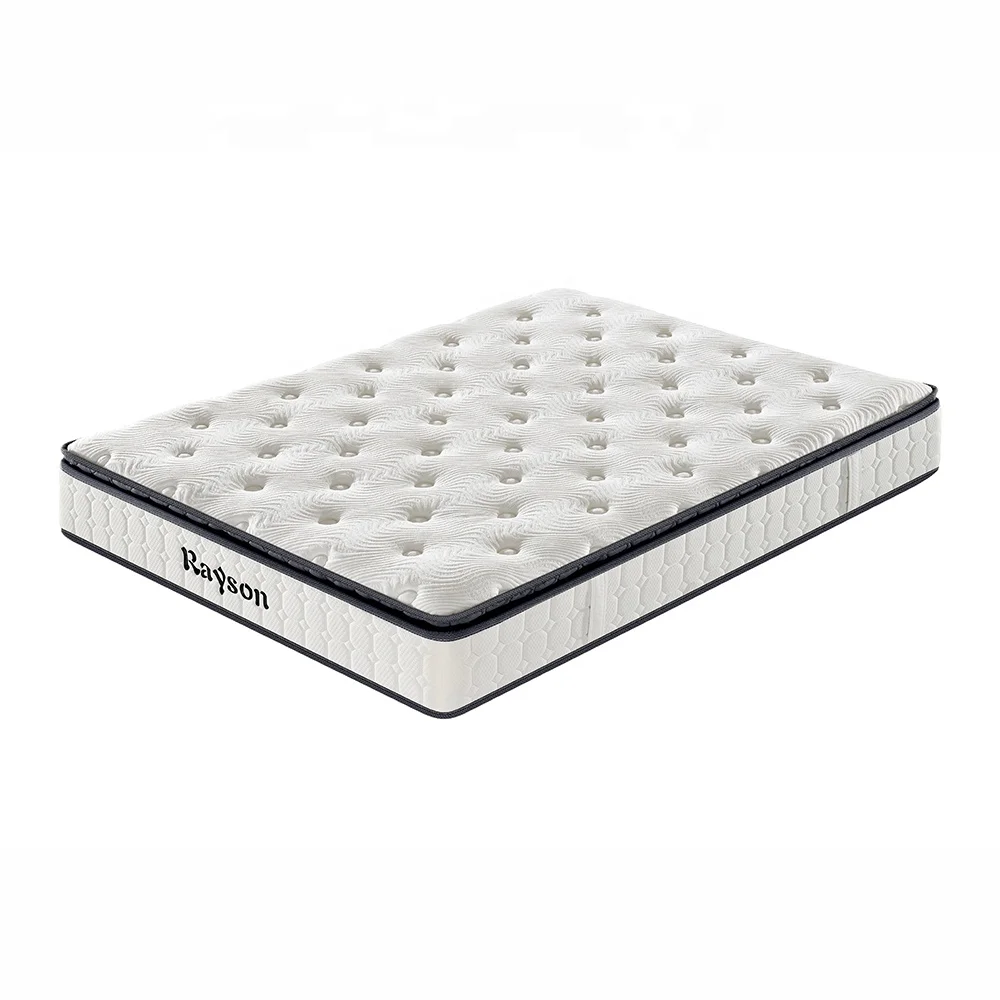 Bonnell Spring Bed Mattress in a Box Pillow Top Mattress Cheap Wholesale in China