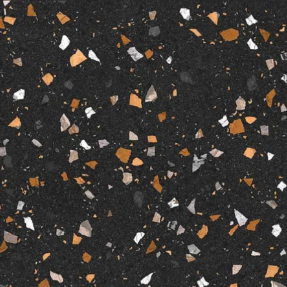 Attractive Terrazzo Collection in 600x600mm Ceramic Floor Tiles in White Color Top Quality Cheap Price by Novac Ceramic