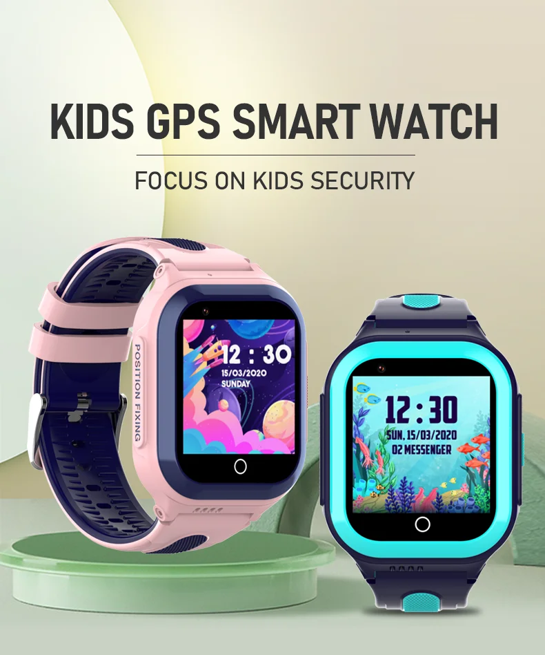 Maxtop Kids Smart Watch with GPS Wifi & Sim Card Touchscreen IP67 Waterproof IOS Operation System Activity Tracker