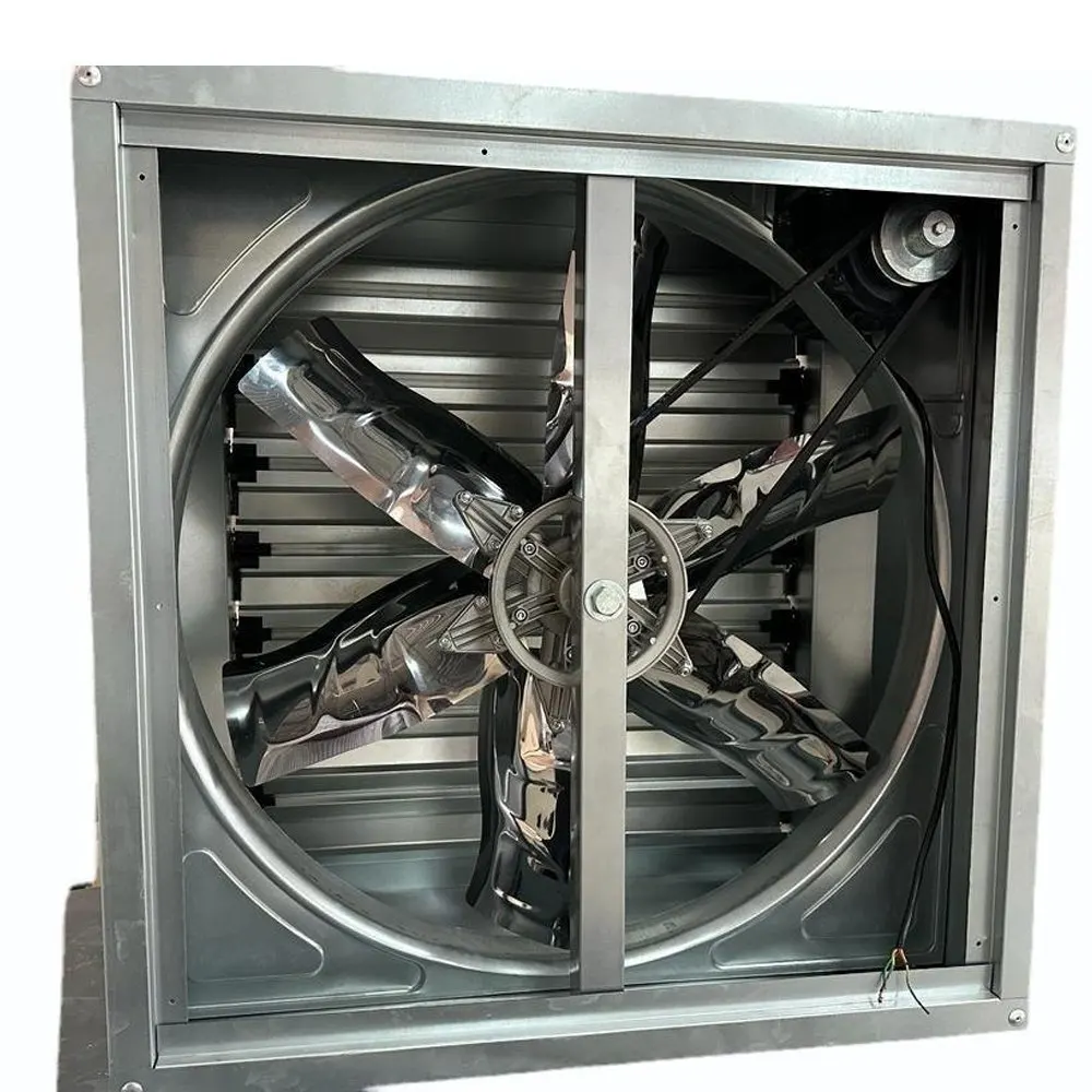 Industrial Geared Hvls Fan, RPM, 220-240V, Electric - detail 2