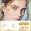 HDLT04-Gold Ornate Wings Dot Arc