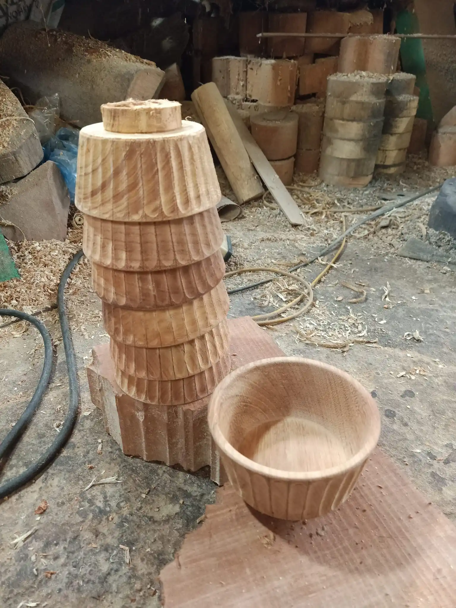 Acacia Wood Bowls Decorative Handmade Wooden Bowls Food Safe Dinnerware