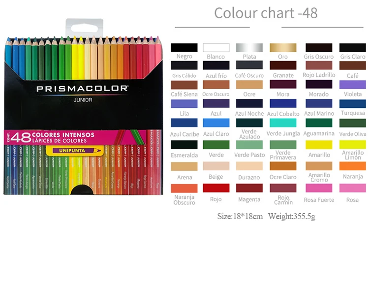 Prismacolor Junior Oil Based Colored Pencils Professional Set_voghion.com