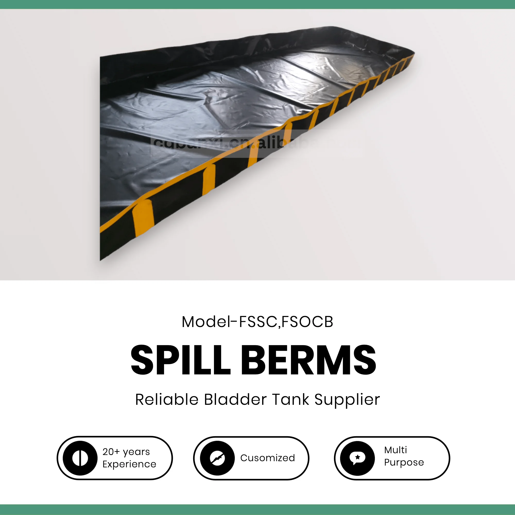 Genuine Spill Containment Barrier Berm Wall Oil Pvc Methods For