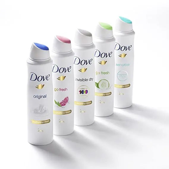 Dove Armpit Deodorant Women Natural Fragrance Scent Antiperspirant Roll