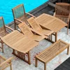Banc naturel sans coussin