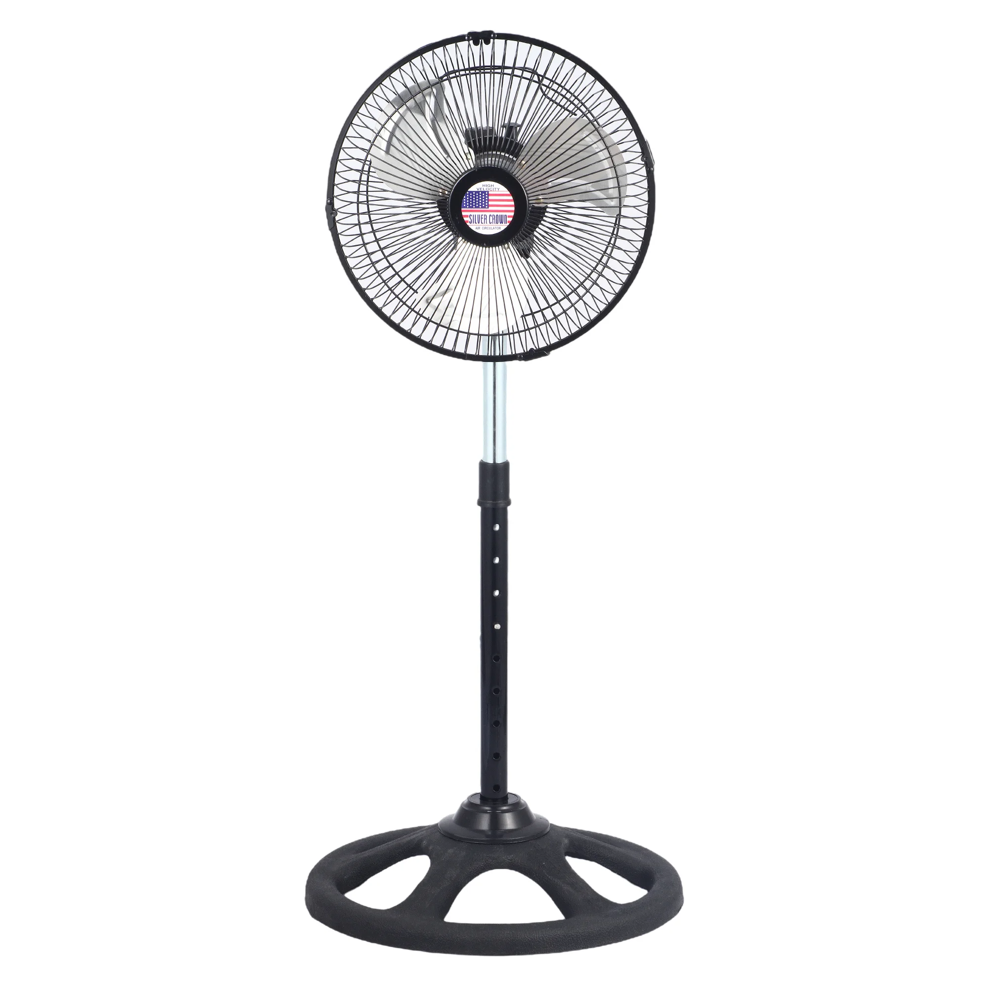 10 Fan 10 Inch Large Air Flow Metal Stand Fan Cooling Fans - Loungyee