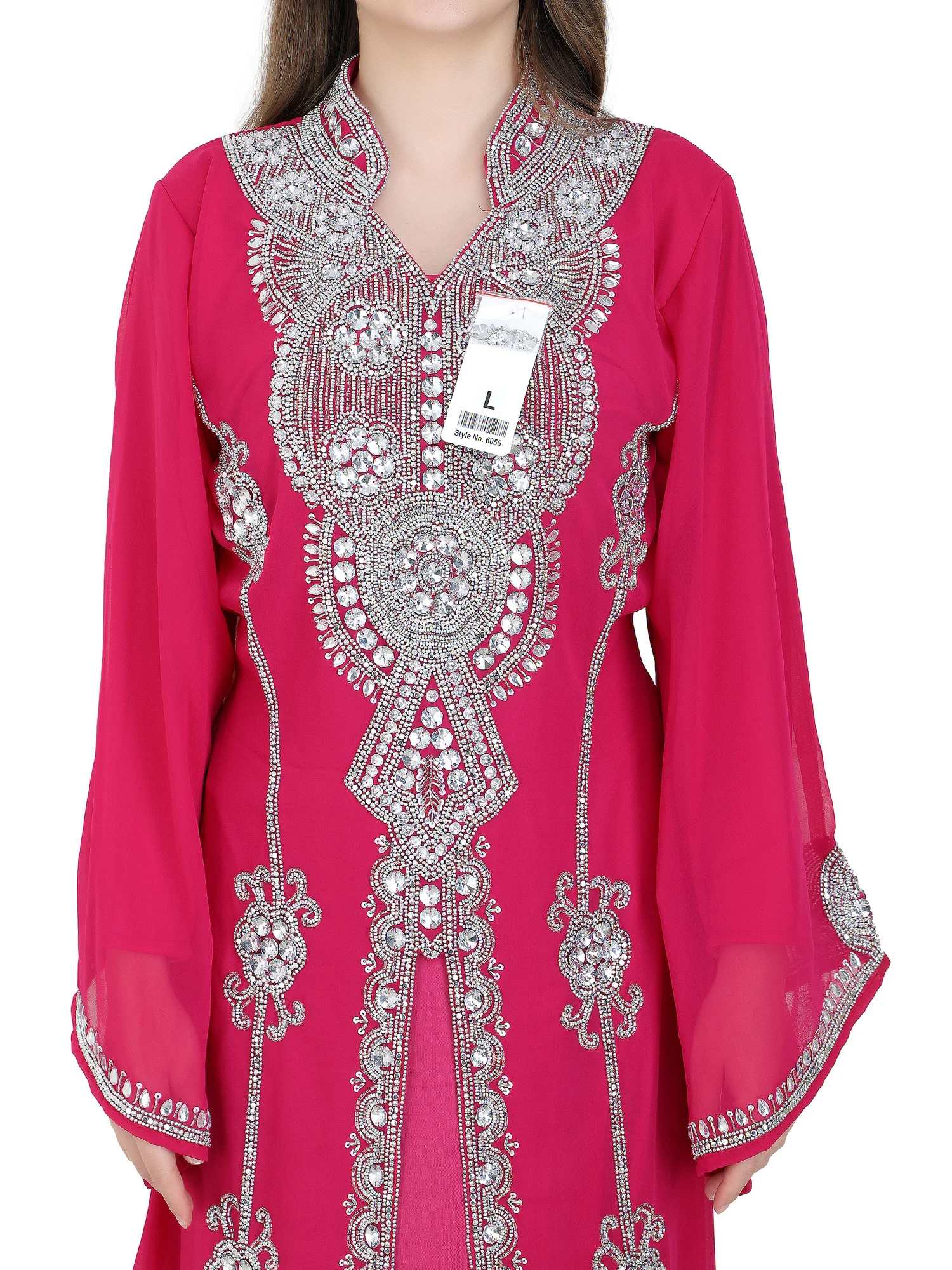 Royal Threads Latest Luxury Collection Design Style Long Abaya Dress Modest Jellabiya Robes Embroidered Kaftans Breathable Arab