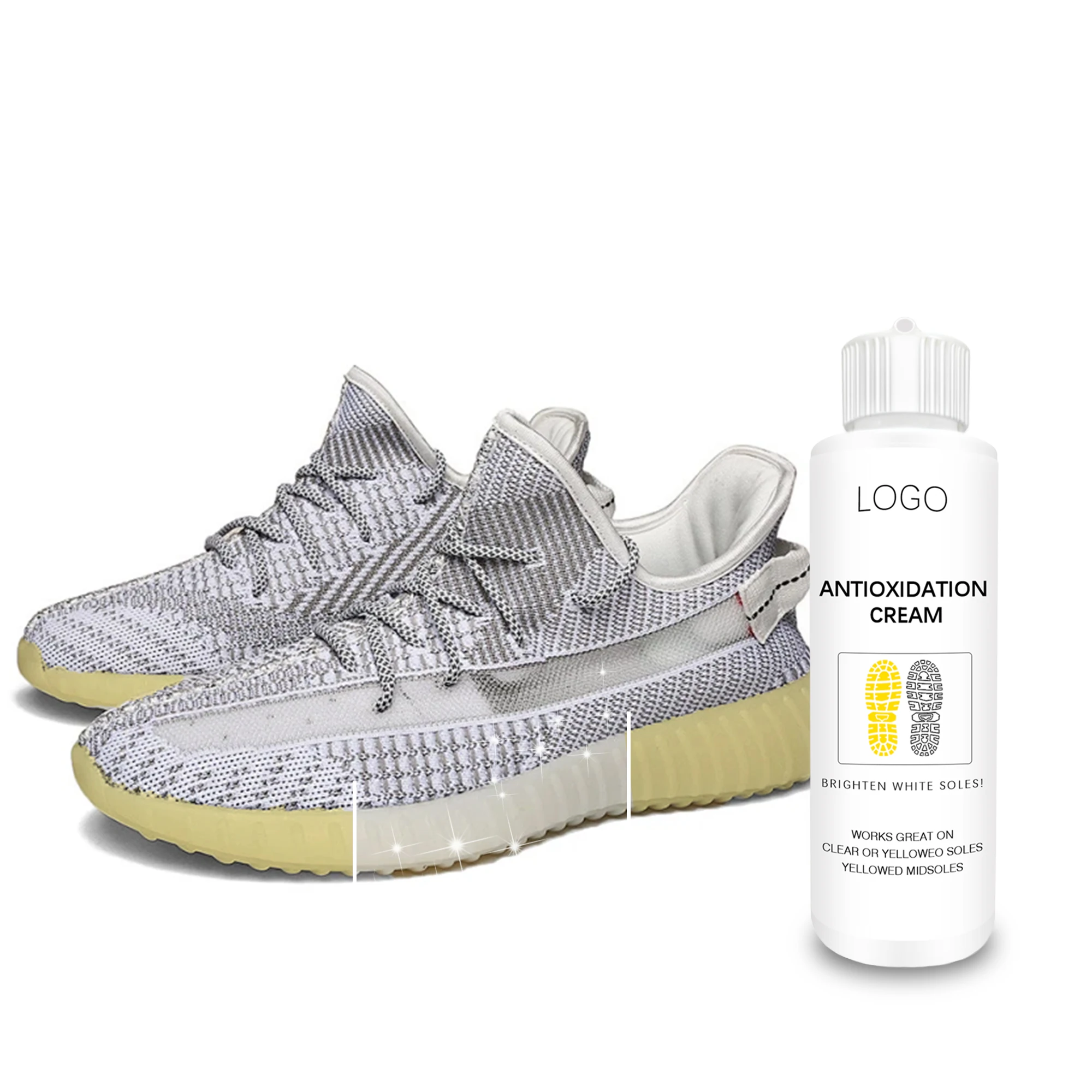 Shoe Sole Bright Antioxidization Cream Reverting Solution for Midsoles and  Shoe Sole