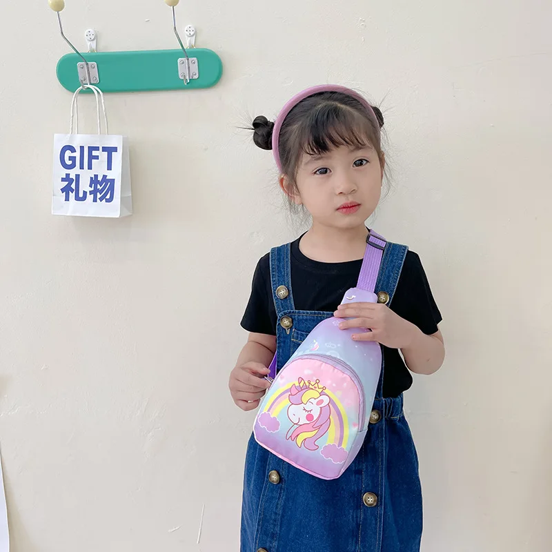 New Children's Bag Boys and Girls Small Backpack Fashionable Cartoon Shoulder Crossbody Bag