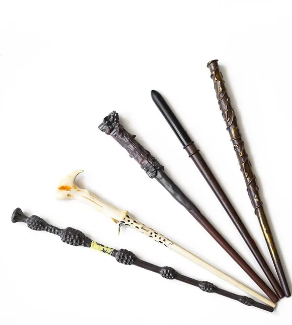 Halloween Wand Children Kids Harry Cosplay Accessory Without Light Harry Wizard Magic Wand