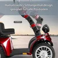 DOTMALL ZVGREEN-S25 Electric Scooter Durable Electric Mobility Roller with Swivel Seat and Electromagnetic Brake