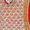 Orange, jaune moutarde et rose
