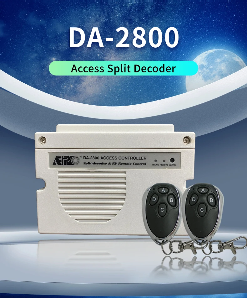 Da2800 Access Control Split Decoder For Apo Dk2800 Series Keypad With