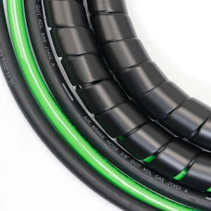 Labwork 15FT 3-in-1 Wrap Set Air Line Assemblies For Semi Truck Tractor Trailer – 7 Way ABS