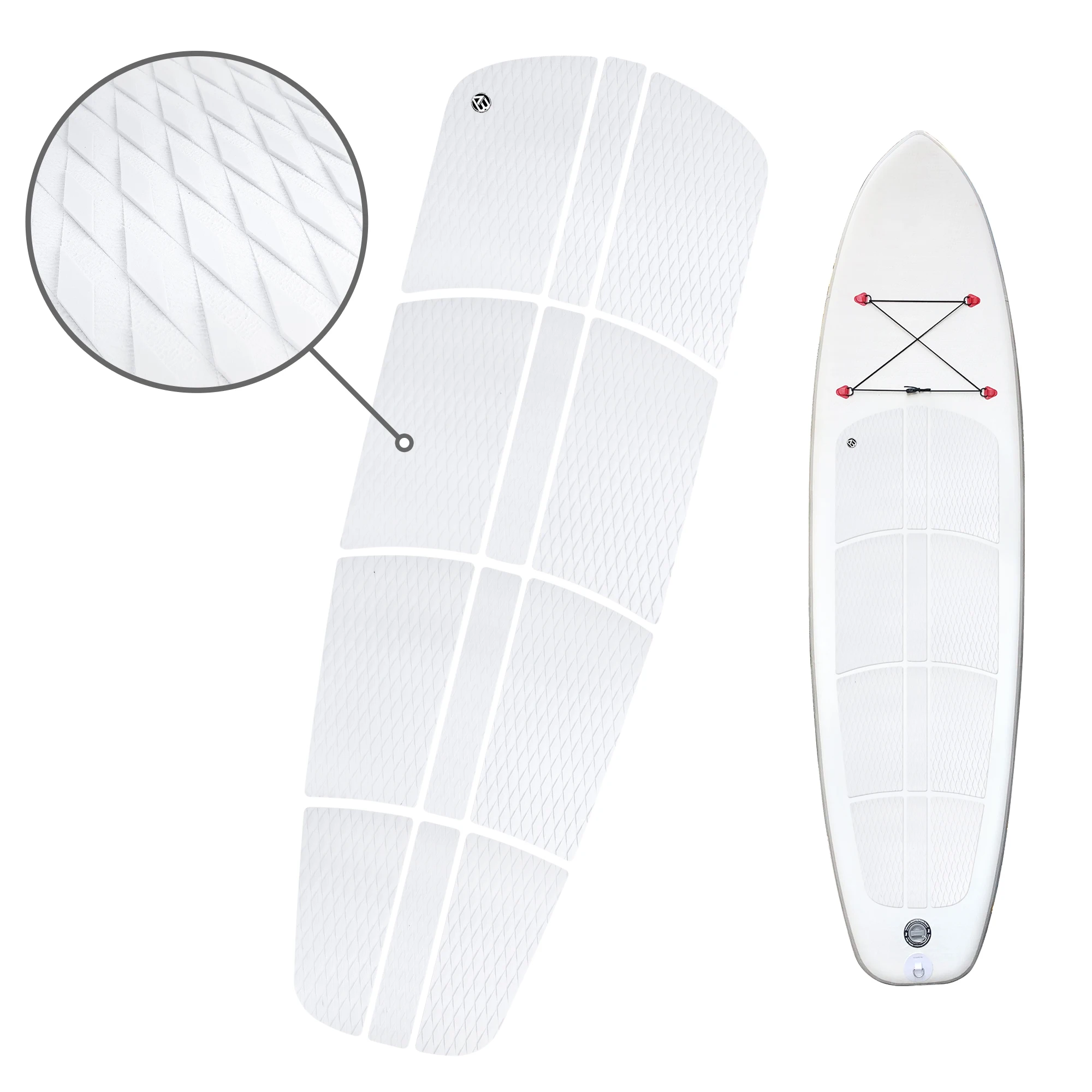 6/7/12 Pieces Premium Performance Eva Sup Deck Traction Pad Tail Pads