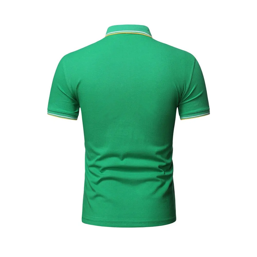 Oem Brand Logo Custom Printing T-shirt Polo T-shirts 100% Cotton Mens ...