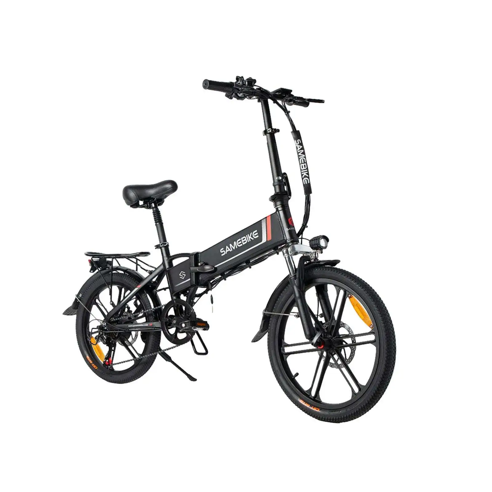 Mini-Elektrofahrrad aus Aluminiumlegierung 20LVXD30-II, faltbar, mit Hinterradnabenmotor, 7 Gängen, 36V/48V Lithium-Akku, 7 Gänge, Aluminiumlegierung